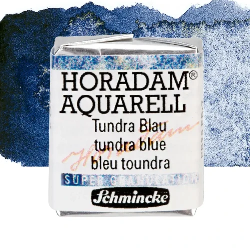 Farba akwarelowa Schmincke Horadam Aquarell półkostka - 984 Tundra Blue