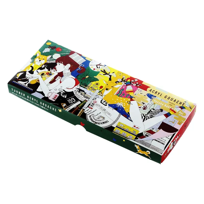 Farby gwasze akrylowe Turner Acryl Gouache Yusuke Nakamura 12 x 11 ml 03
