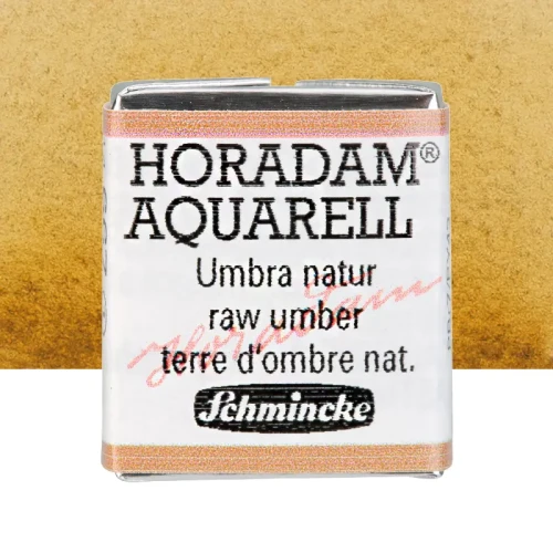 Farba akwarelowa Schmincke Horadam Aquarell półkostka - 667 Raw Umber 