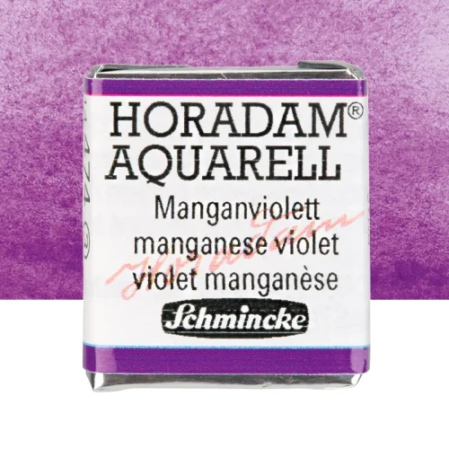 Farba akwarelowa Schmincke Horadam Aquarell półkostka - 474 Manganese Violet
