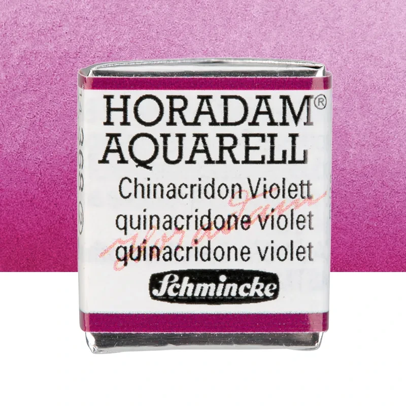 Farba akwarelowa Schmincke Horadam Aquarell półkostka - 368 Quinacridone Violet 01