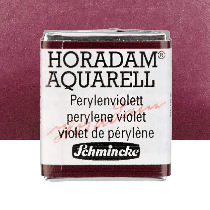 Farba akwarelowa Schmincke Horadam Aquarell półkostka - 371 Perylene Violet 01