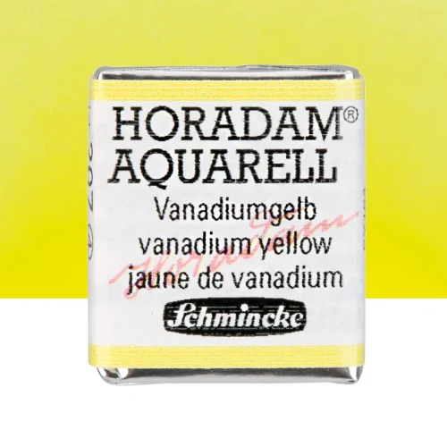 Farba akwarelowa Schmincke Horadam Aquarell półkostka - 207 Vanadium Yellow