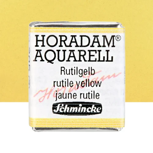 Farba akwarelowa Schmincke Horadam Aquarell półkostka - 205 Rutile Yellow 