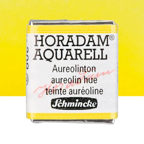 Farba akwarelowa Schmincke Horadam Aquarell półkostka - 208 Aureolin Hue