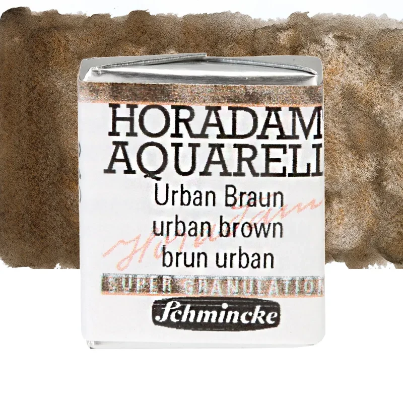 Farba akwarelowa Schmincke Horadam Aquarell półkostka - 946 Urban Brown 01