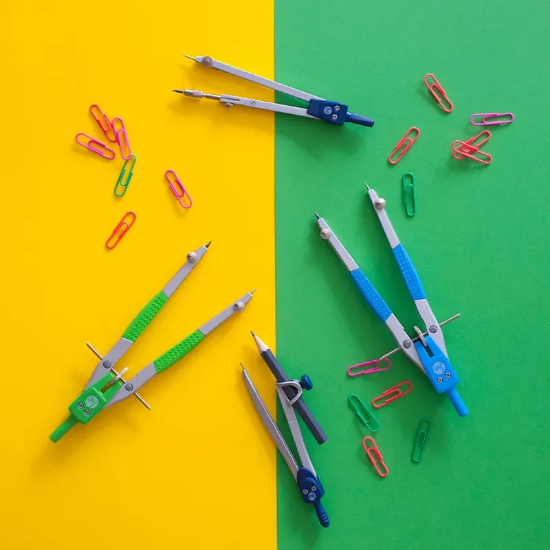 Cyrkiel szkolny z ołówkiem MemoBe 03