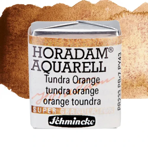 Farba akwarelowa Schmincke Horadam Aquarell półkostka - 981 Tundra Orange