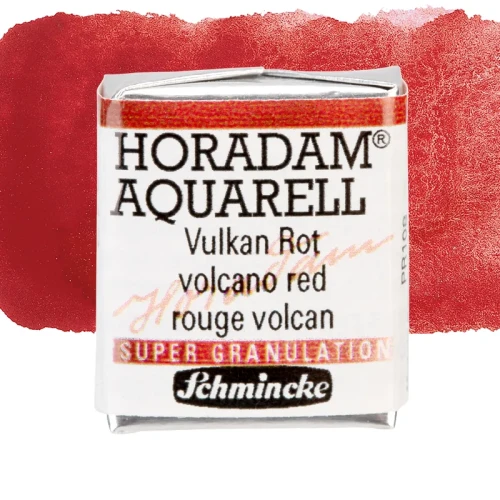 Farba akwarelowa Schmincke Horadam Aquarell półkostka - 913 Volcano Red