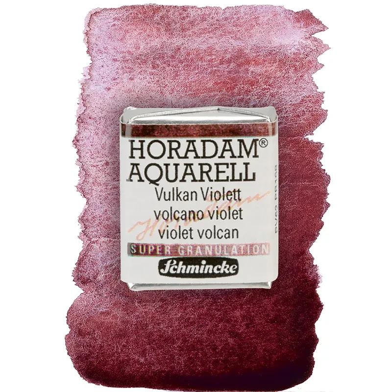 Farba akwarelowa Schmincke Horadam Aquarell półkostka - 914 Volcano Violet 02