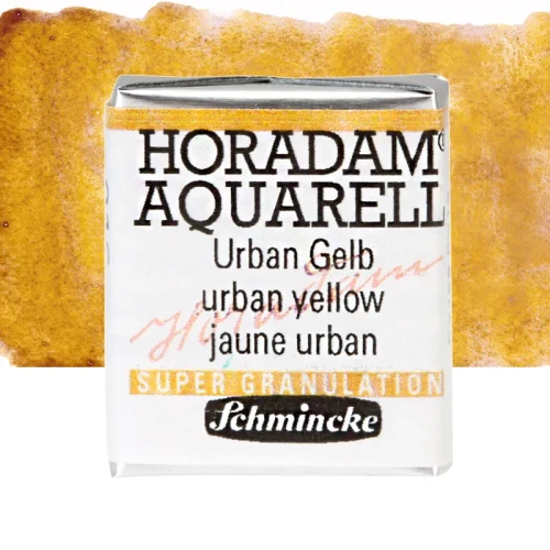 Farba akwarelowa Schmincke Horadam Aquarell półkostka - 916 Urban Yellow