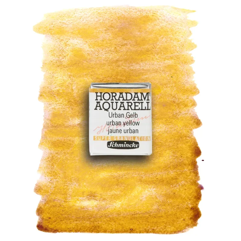 Farba akwarelowa Schmincke Horadam Aquarell półkostka - 916 Urban Yellow 02