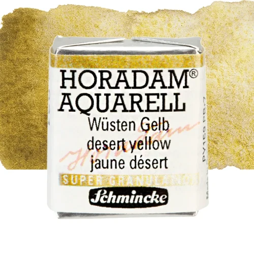 Farba akwarelowa Schmincke Horadam Aquarell półkostka - 921 Desert Yellow