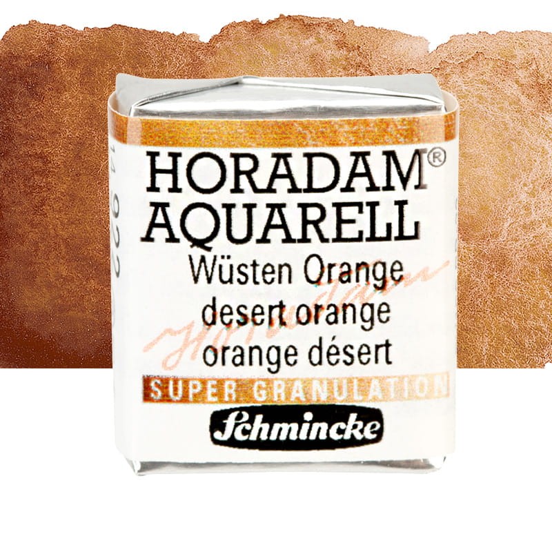 Farba akwarelowa Schmincke Horadam Aquarell półkostka - 922 Desert Orange 01