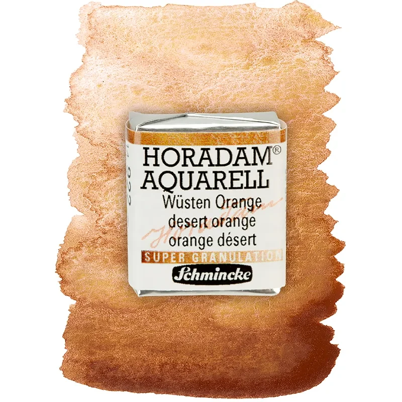 Farba akwarelowa Schmincke Horadam Aquarell półkostka - 922 Desert Orange 02