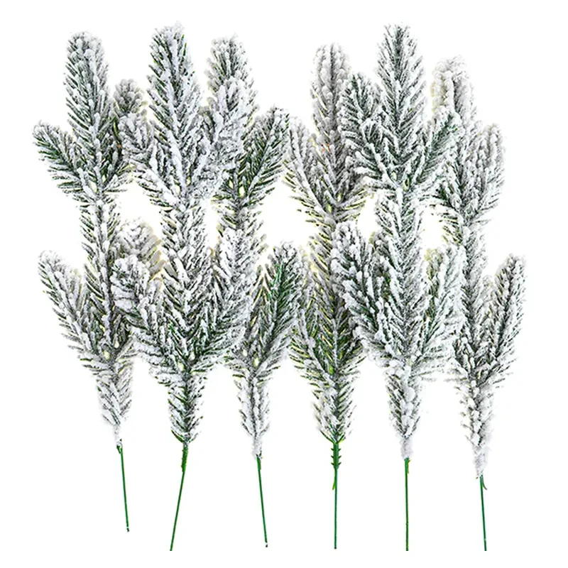 Sztuczne gałązki sosny dpCraft 25 cm 6 szt. 01