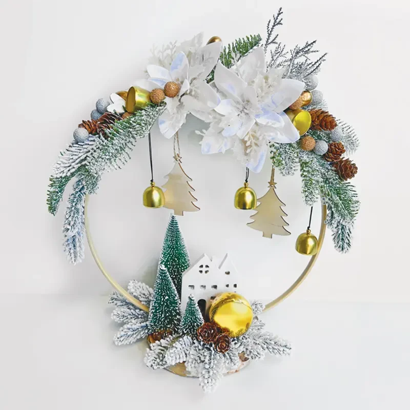 Sztuczne gałązki sosny dpCraft 25 cm 6 szt. 02