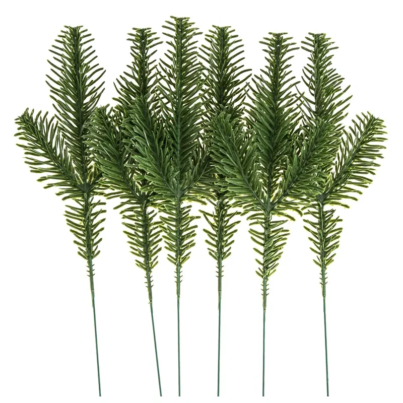 Sztuczne gałązki sosny dpCraft 25 cm 6 szt. 01