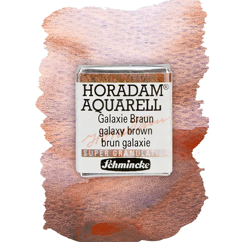 Farba akwarelowa Schmincke Horadam Aquarell półkostka - 974 Galaxy Brown 02