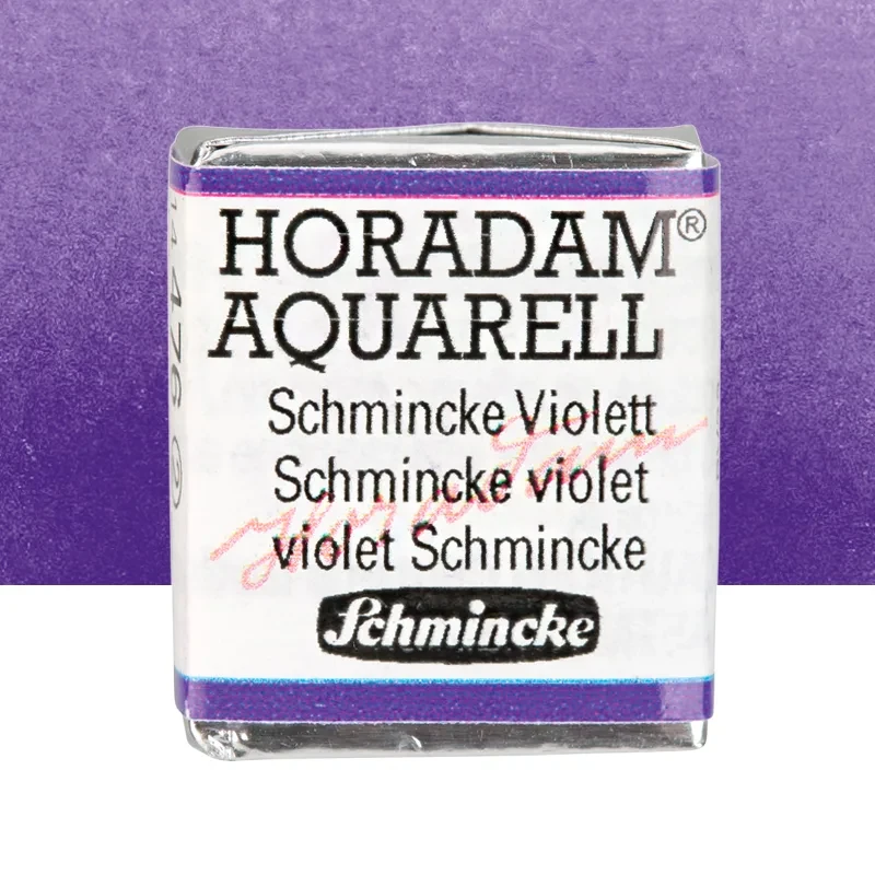 Farba akwarelowa Schmincke Horadam Aquarell półkostka - 476 Schmincke Violet 01
