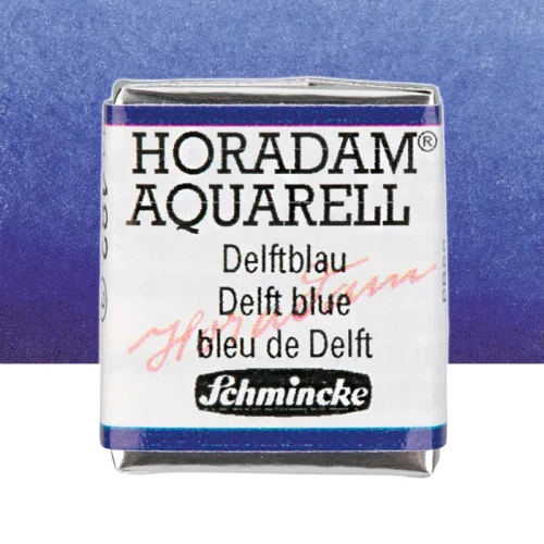 Farba akwarelowa Schmincke Horadam Aquarell półkostka - 482 Delft blue