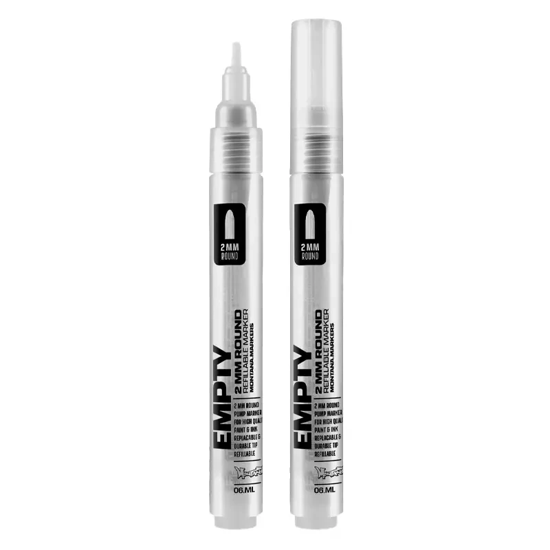 Pusty marker Montana Black Round Tip 2 mm  03