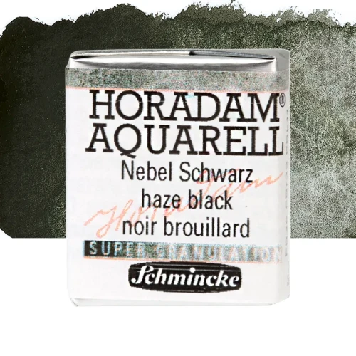 Farba akwarelowa Schmincke Horadam Aquarell półkostka - 970 Haze Black