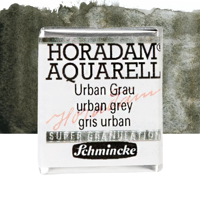 Farba akwarelowa Schmincke Horadam Aquarell półkostka - 956 Urban Grey 01