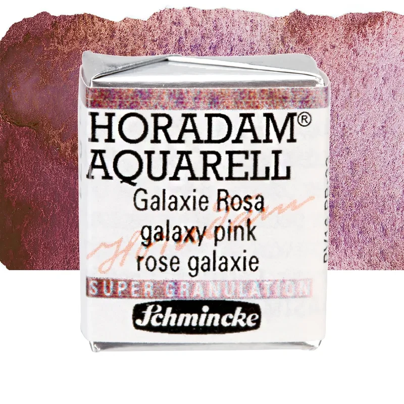 Farba akwarelowa Schmincke Horadam Aquarell półkostka - 971 Galaxy Pink 01