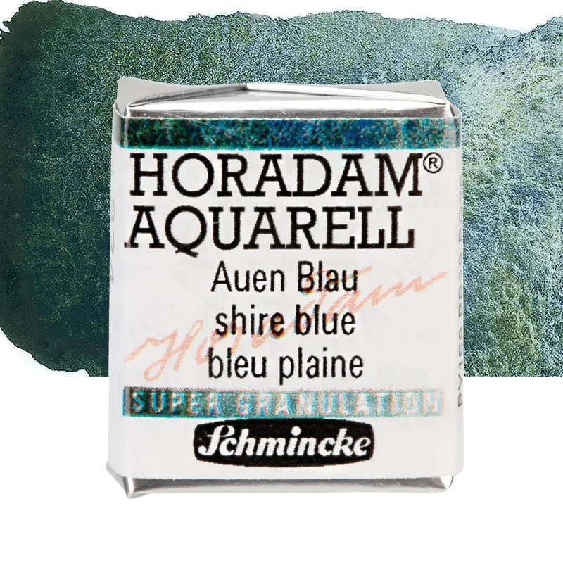 Farba akwarelowa Schmincke Horadam Aquarell półkostka - 934 Shire Blue 01