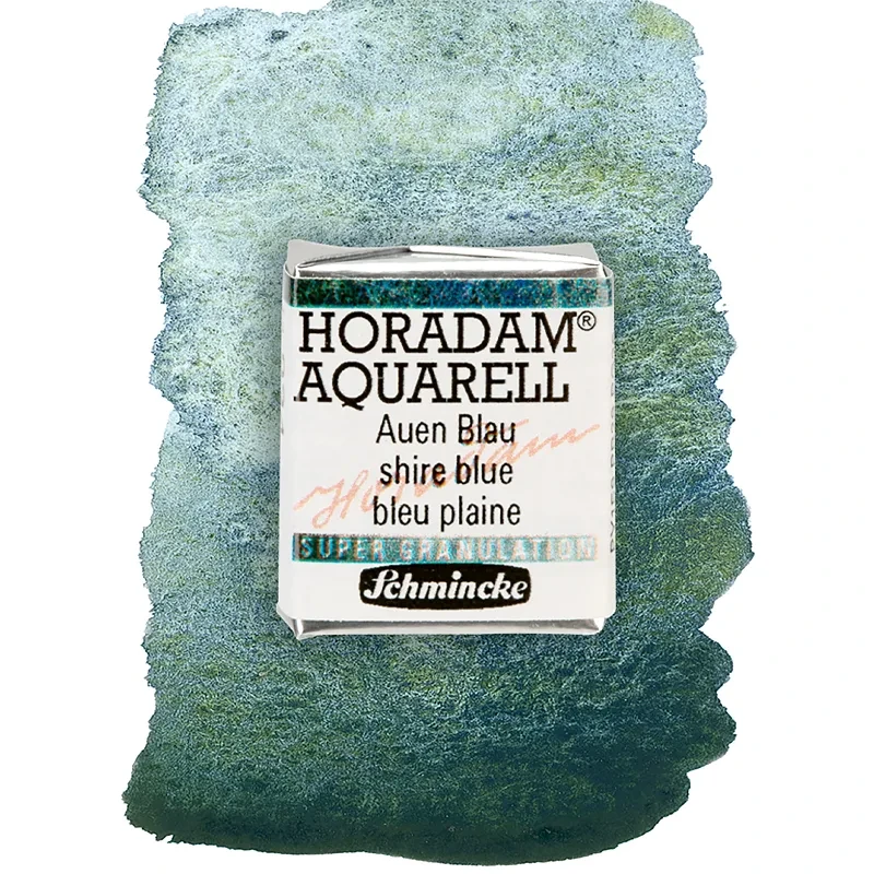 Farba akwarelowa Schmincke Horadam Aquarell półkostka - 934 Shire Blue 02