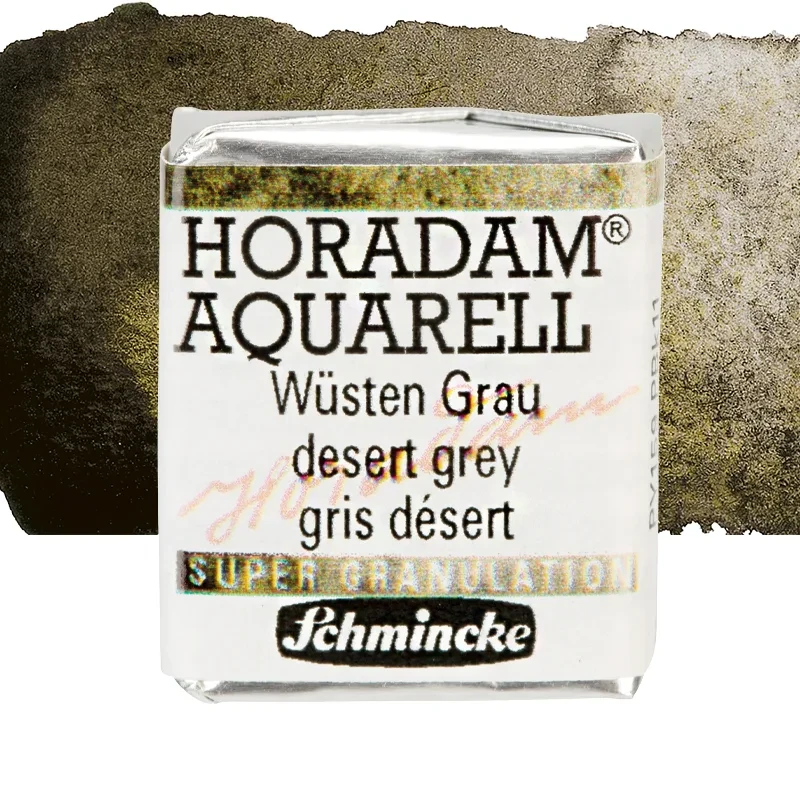 Farba akwarelowa Schmincke Horadam Aquarell półkostka - 925 Desert Grey 01
