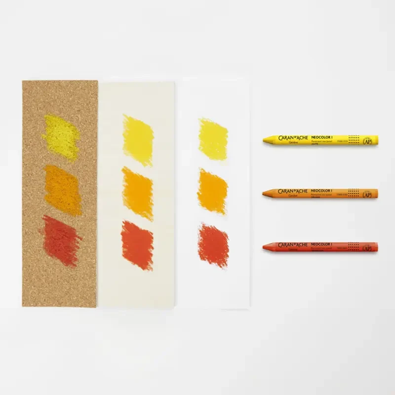 Zestaw kredek woskowych Neocolor I Caran d'Ache 40 szt. 08