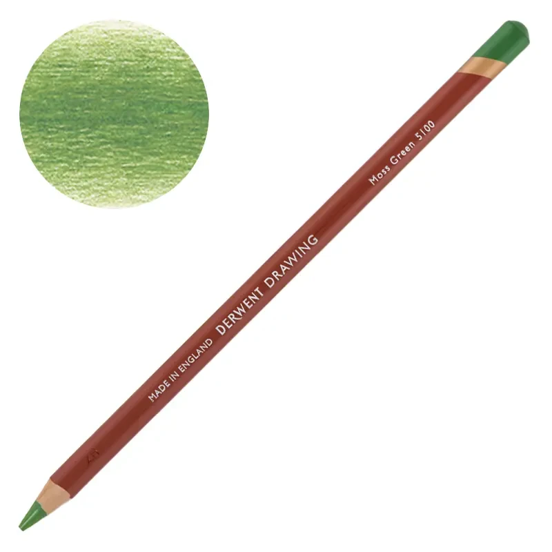 Kredka Derwent Drawing - 5100 Moss green 01
