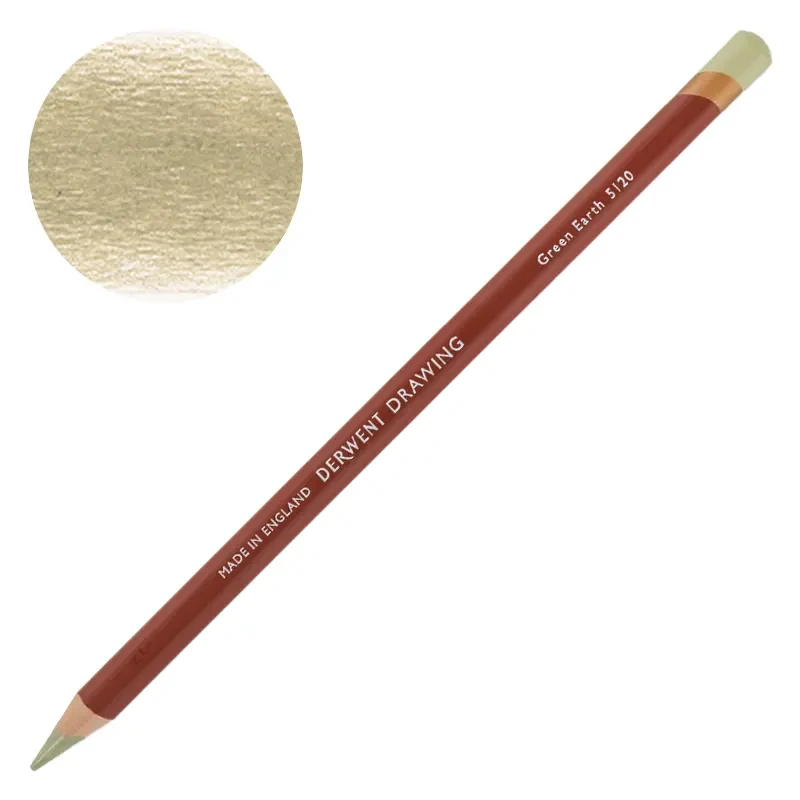 Kredka Derwent Drawing - 5120 Green earth 01