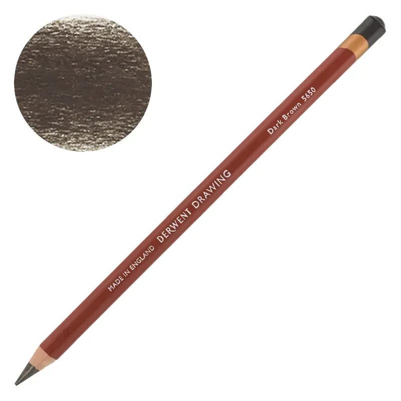 Kredka Derwent Drawing - 5650 Dark brown 01