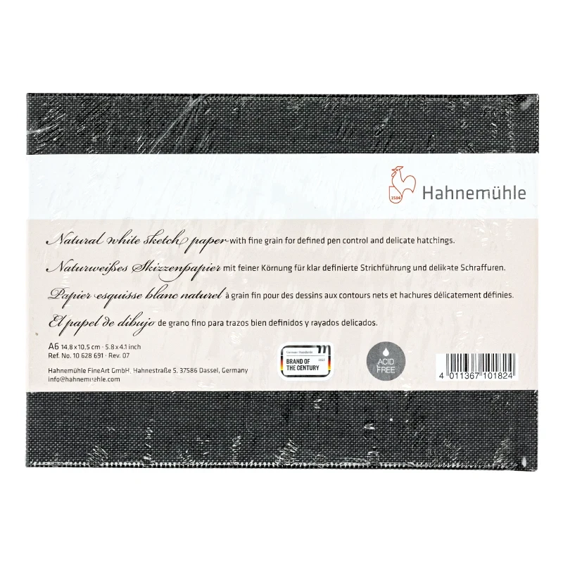 Szkicownik Hahnemühle Nostalgie - A6, 190 g, 40 ark. 03