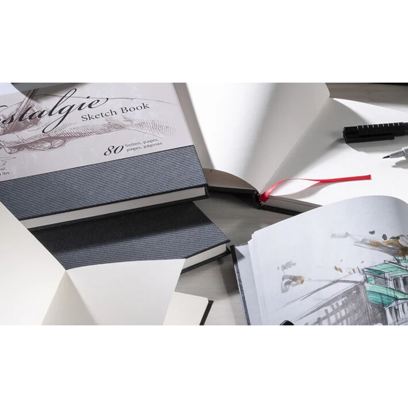 Szkicownik Hahnemühle Nostalgie - A6, 190 g, 40 ark. 08