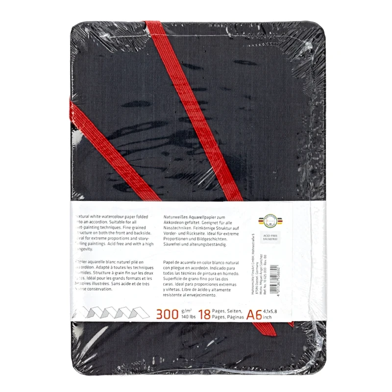 Szkicownik do akwareli Hahnemühle ZigZag Book cold pressed - A6, 300 g 03