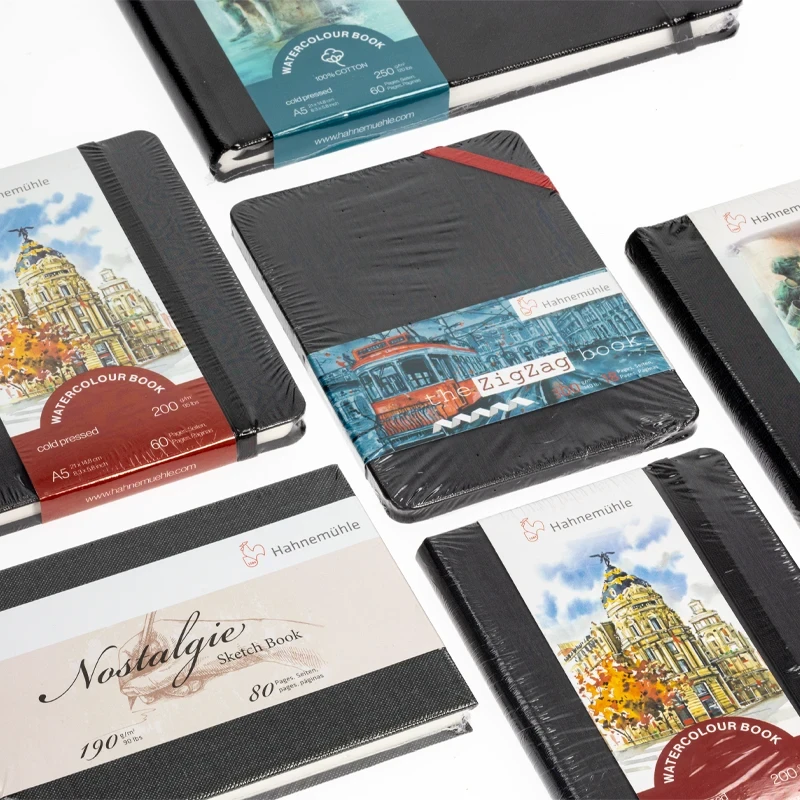 Szkicownik do akwareli Hahnemühle Watercolor Book cold pressed - A5, 200 g, 30 ark. 09
