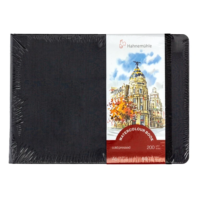 Szkicownik do akwareli Hahnemühle Watercolor Book cold pressed - A5, 200 g, 30 ark. 01
