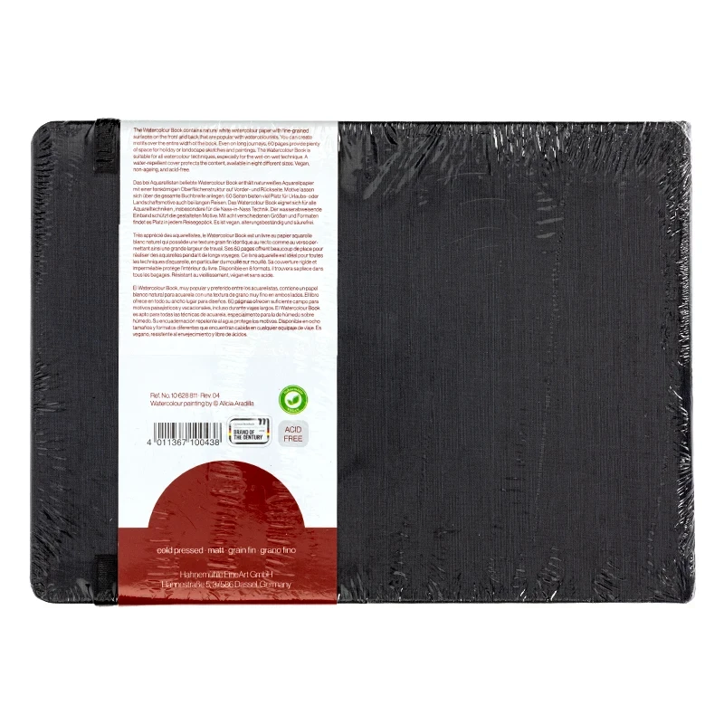 Szkicownik do akwareli Hahnemühle Watercolor Book cold pressed - A5, 200 g, 30 ark. 07