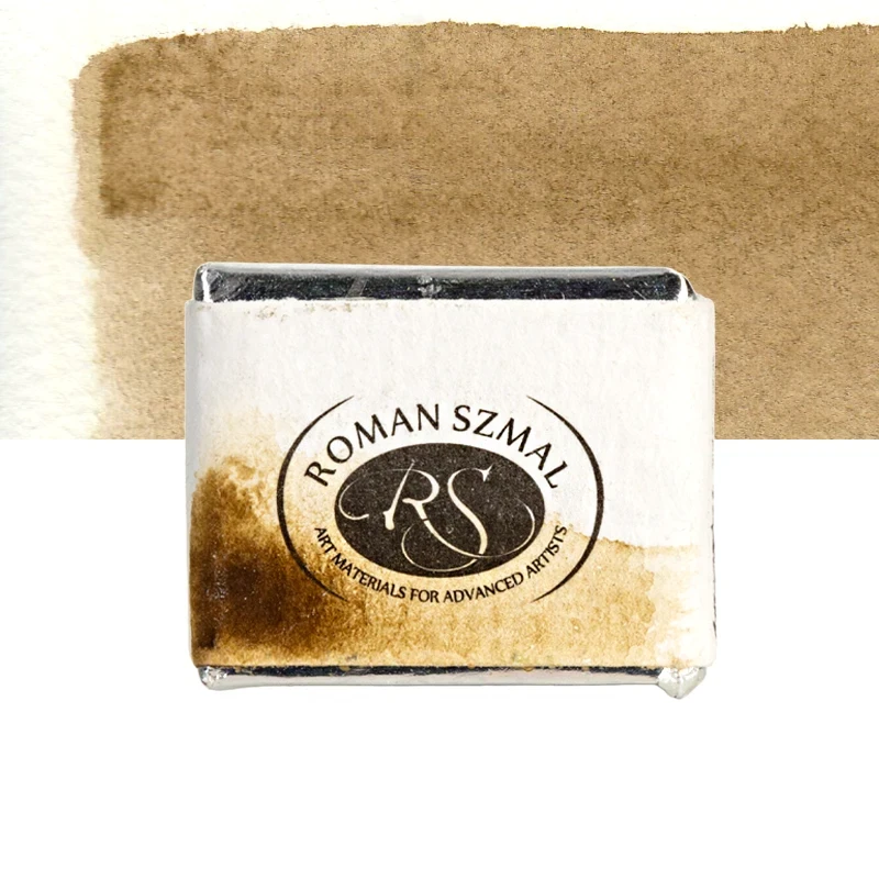 Farba akwarelowa Aquarius półkostka - 126 Cyprus Raw Umber 01