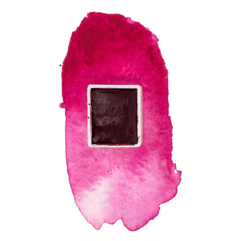 Farba akwarelowa Aquarius półkostka - 416 Quinacridone Magenta Intense 03