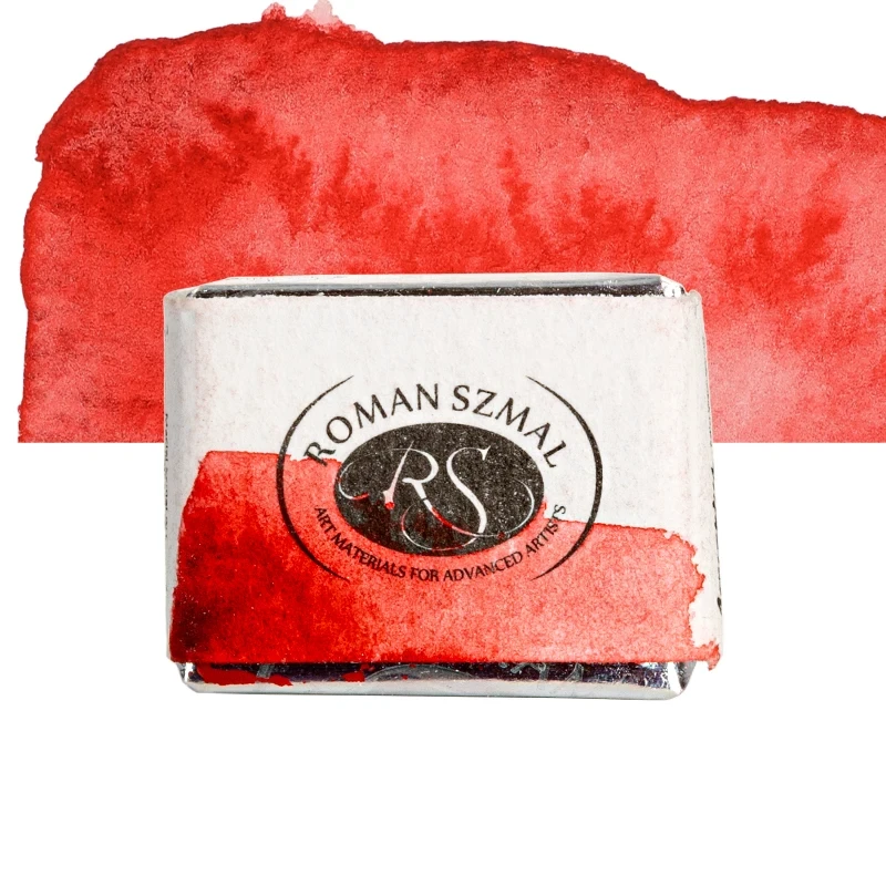 Farba akwarelowa Aquarius półkostka - 370 Perylene Vermilion 01