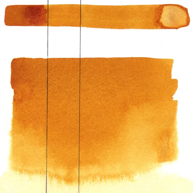 Farba akwarelowa Aquarius półkostka - 380 Nickel Azo Gold 05