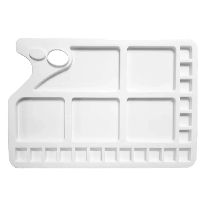 Paleta plastikowa prostokątna 34 x 23,4 cm 01