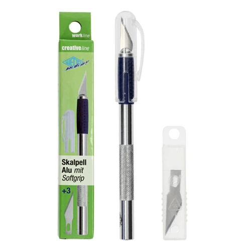 Skalpel do cięcia + 3 ostrza