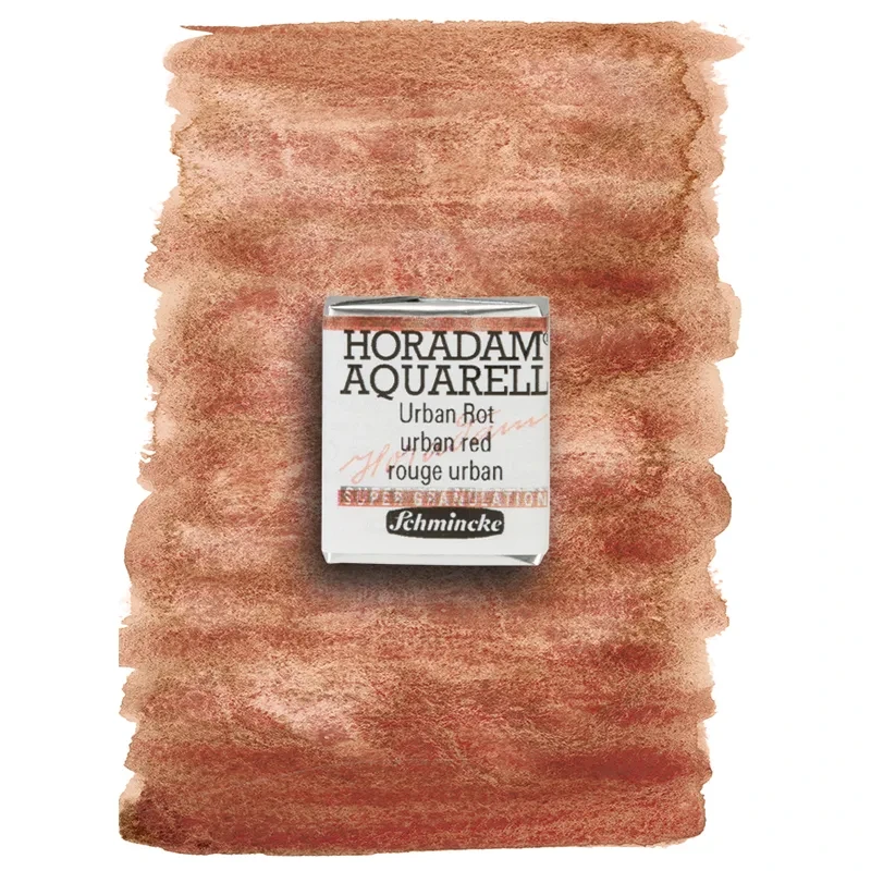Farba akwarelowa Schmincke Horadam Aquarell półkostka - 926 Urban Red 02