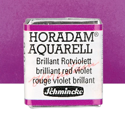 Farba akwarelowa Schmincke Horadam Aquarell półkostka - 940 Brilliant red violet